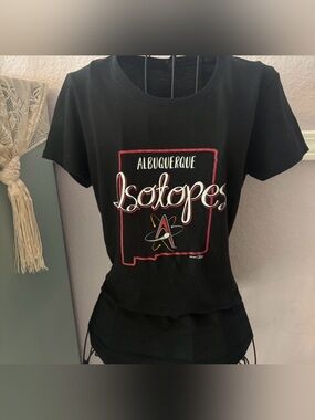 Women’s Albuquerque Isotopes Baseball Tee Size Small